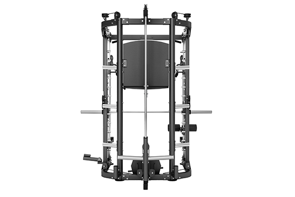 Comprehensive training frame for fitness equipment