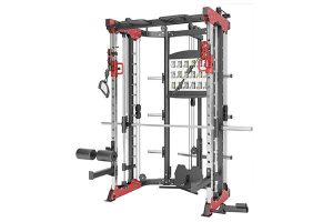 Comprehensive training frame for fitness equipment