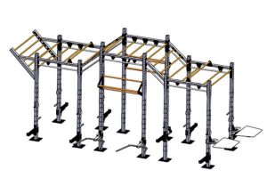 Fitness equipment C48 multi-functional stand