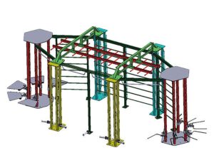 C24 multi-functional fitness equipment rack